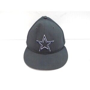 NFL Cowboys New Era Mens Hat Cap Snap Back One Size Gray Logo 9FIFTY